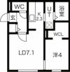 COLZA shiroishiの間取り画像