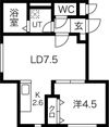 F-STAGE元町の間取り画像