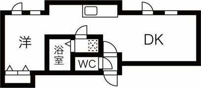 デュークYK平岸の間取り画像