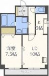 アベニュー南の間取り画像
