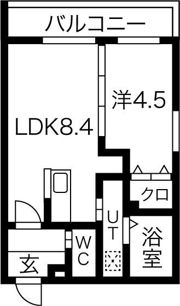 プルミエ福住の間取り画像