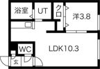 レジデンス北23条の間取り画像