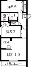 フォレスト栄通の間取り画像