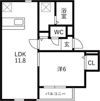 ラフィーネN円山の間取り画像