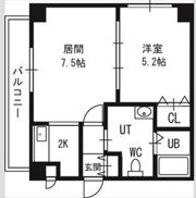 グランカーサ南11条の間取り画像