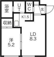 モコブラックの間取り画像