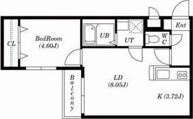 Fairmont Terrace（フェアモントテラス）の間取り画像