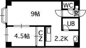 フィオーレ弐番館の間取り画像