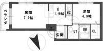 グランメールパラダイスの間取り画像