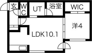 Reussir S8W8の間取り画像