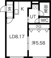 BB美園の間取り画像