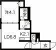 フルール美園の間取り画像
