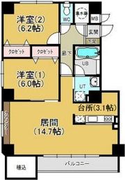 ティアラの間取り画像