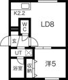 グラシアス円山の間取り画像