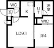 Pine hills琴似の間取り画像