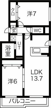 ノースルミナーレの間取り画像