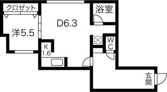 植物園テラスの間取り画像
