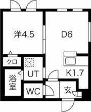 コローレS.W宮の沢の間取り画像