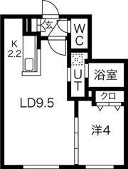 ラ・ムーン菊水の間取り画像