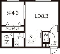エトワール（南区）の間取り画像