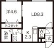 エトワール（南区）の間取り画像