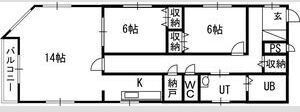 パレンテの間取り画像
