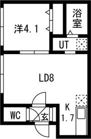 イプセ澄川の間取り画像