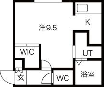 Libra南5条の間取り画像