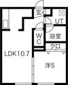 ブロッサム琴似の間取り画像