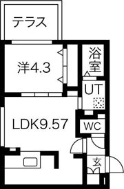 amadeus本通の間取り画像