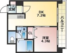 フランセジュール北20条の間取り画像