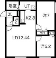 KOKOMO北13条の間取り画像