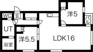 LUCY HOUSE【ルーシーハウス】の間取り画像