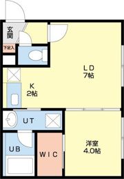 ライフジュエル中島公園前の間取り画像