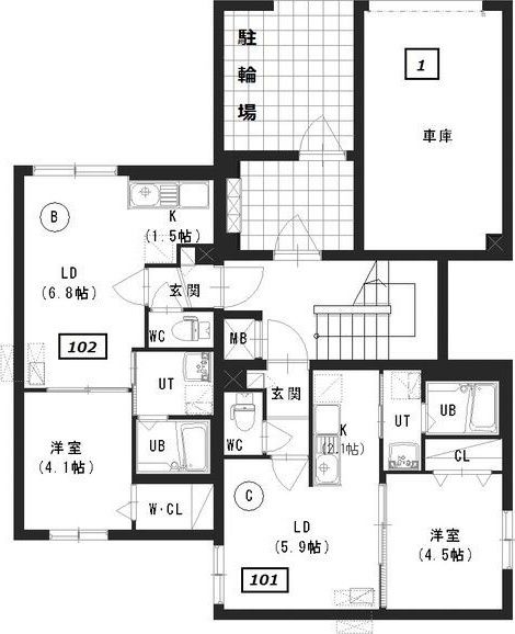 間取図