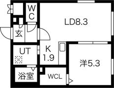 Y′s Hiragishiの間取り画像