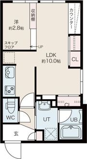 アリソンヴェールの間取り画像