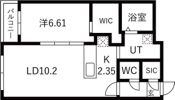 フォレスタ琴似の間取り画像