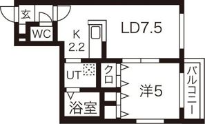 ル・ファール円山の間取り画像