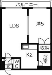 セントポーリア参番館の間取り画像