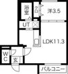Seleccao南郷（セレソン南郷）の間取り画像