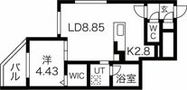 オハナ麻生の間取り画像