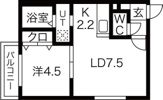 Enchante KOTONI（アンシャンテ琴似）の間取り画像