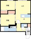 EFFICIENT栄通（エフィセント栄通）の間取り画像