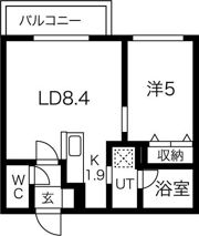 グラシアス円山の間取り画像