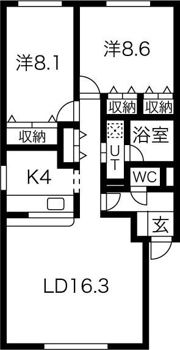 ING RIIの間取り画像