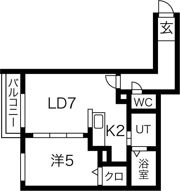 アルフォートの間取り画像
