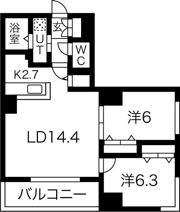 ブリーズN36の間取り画像