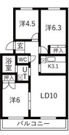 グランベルサの間取り画像