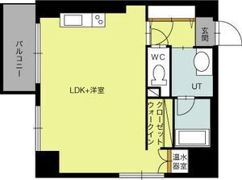 LEE北3条の間取り画像
